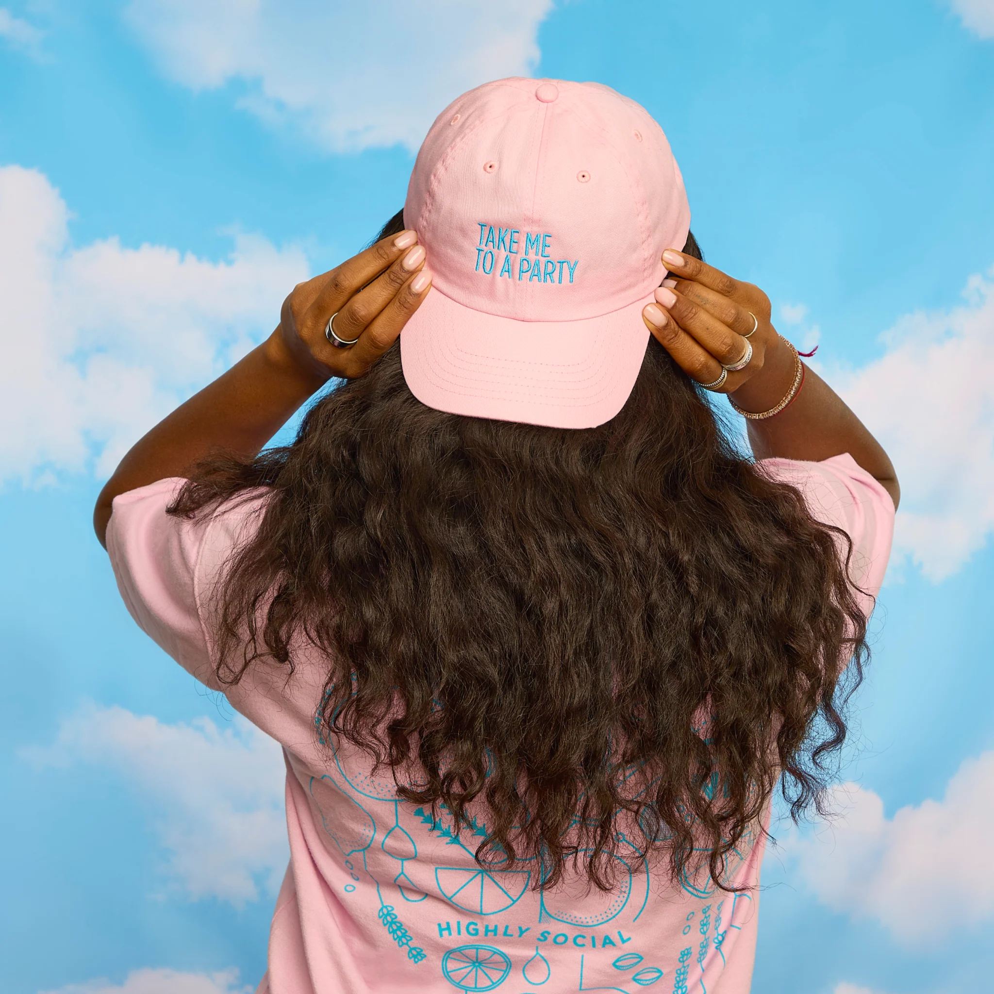 Take Me to a Party Dad Cap - Image 3